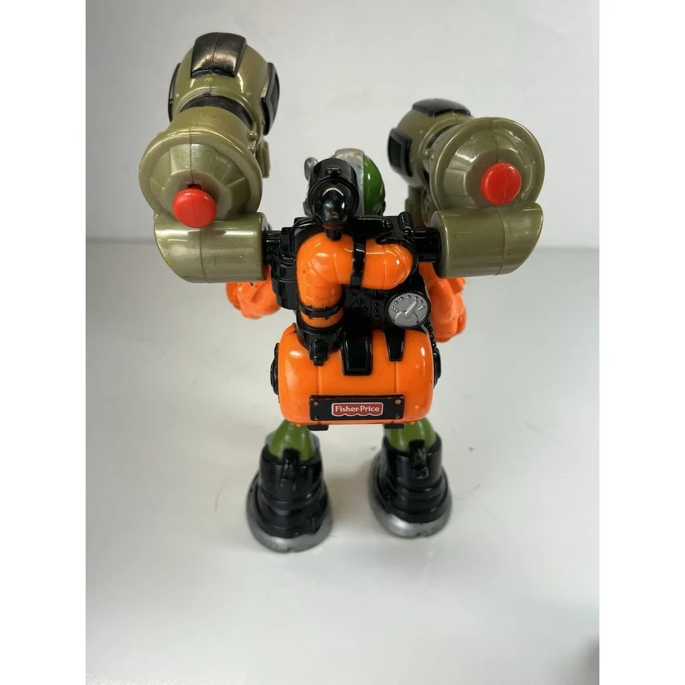 4 Vintage Mattel Fisher Price Rescue  Mountain Canyon‎ Heroes Action Figures